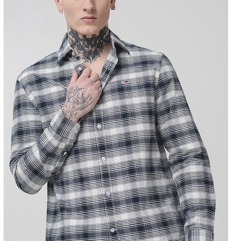 Свободна карирана риза Tommy Jeans