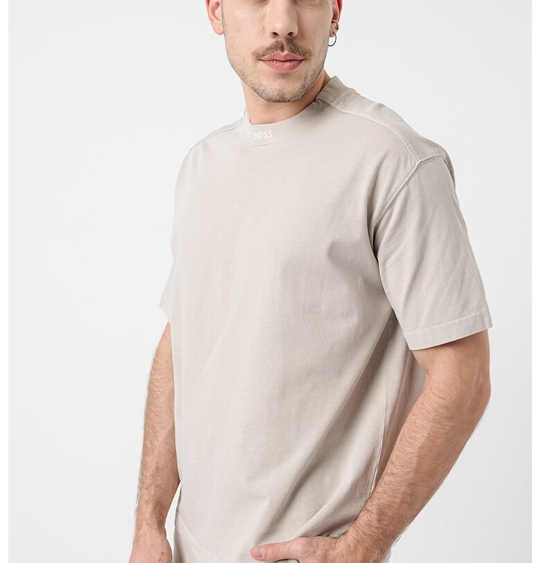 Свободна памучна тениска BOSS