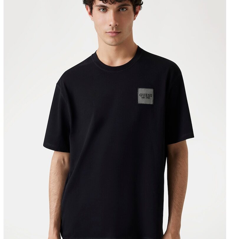 Свободна памучна тениска GUESS