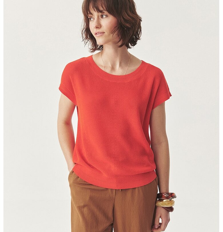 Свободна плетена тениска Tatuum