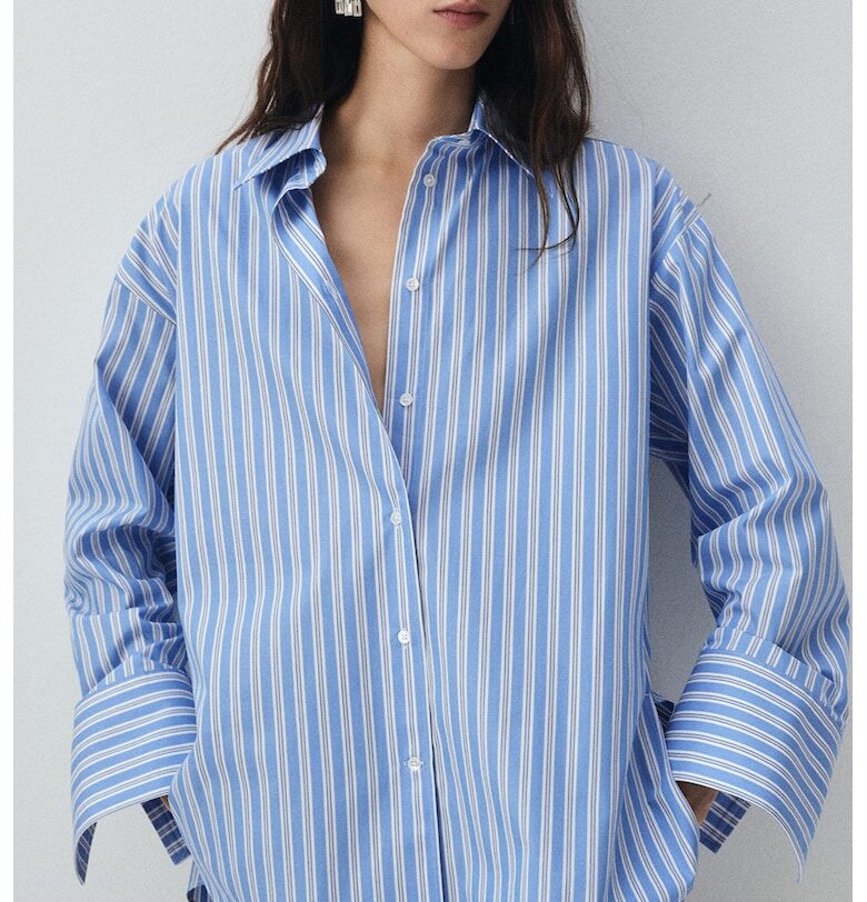 Свободна риза на райе Mango