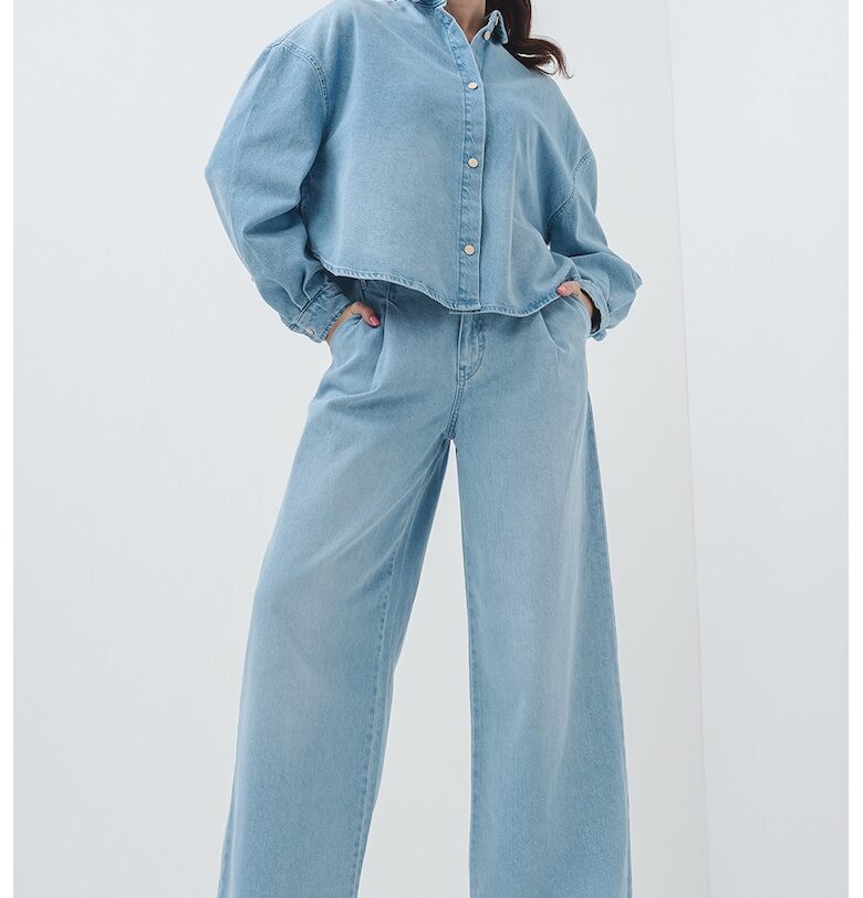 Свободна риза от деним ARMANI EXCHANGE