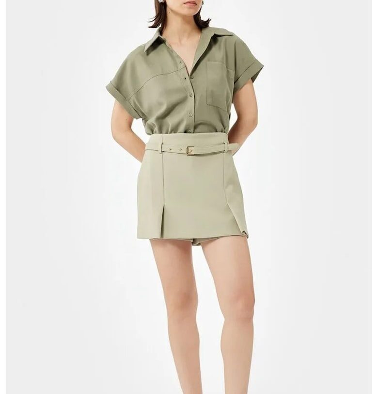 Свободна риза с джоб на гърдите KOTON