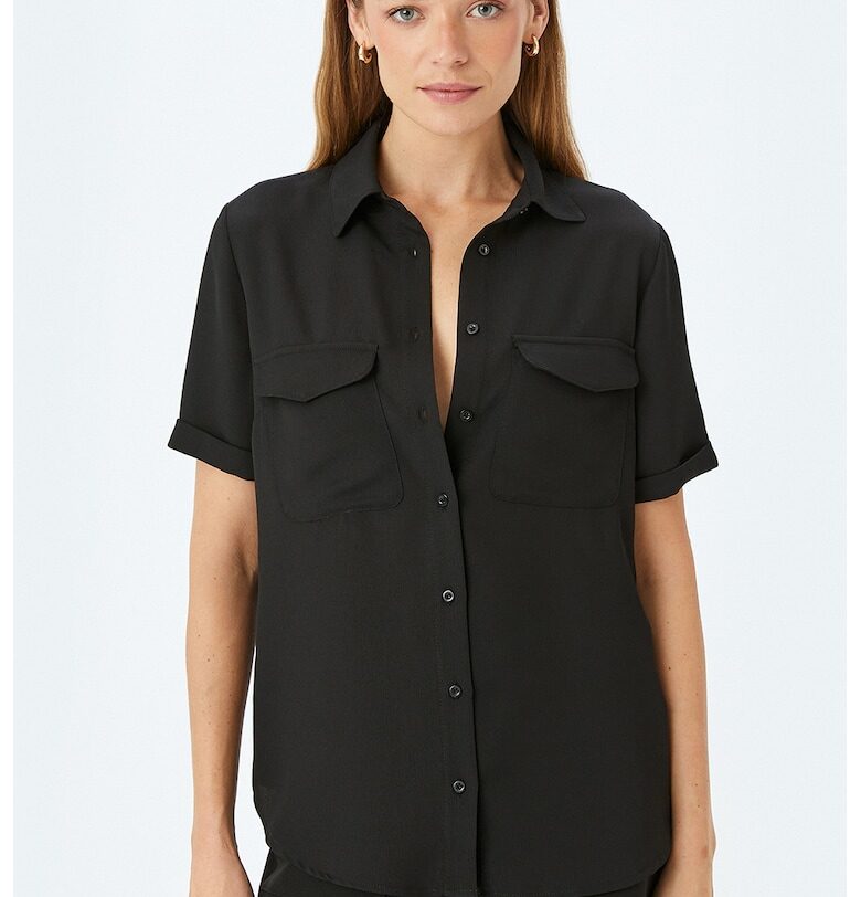 Свободна риза с джобове на гърдите KOTON