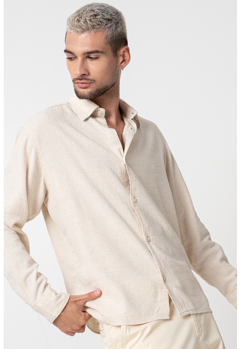 Свободна риза с лен Jack Jones