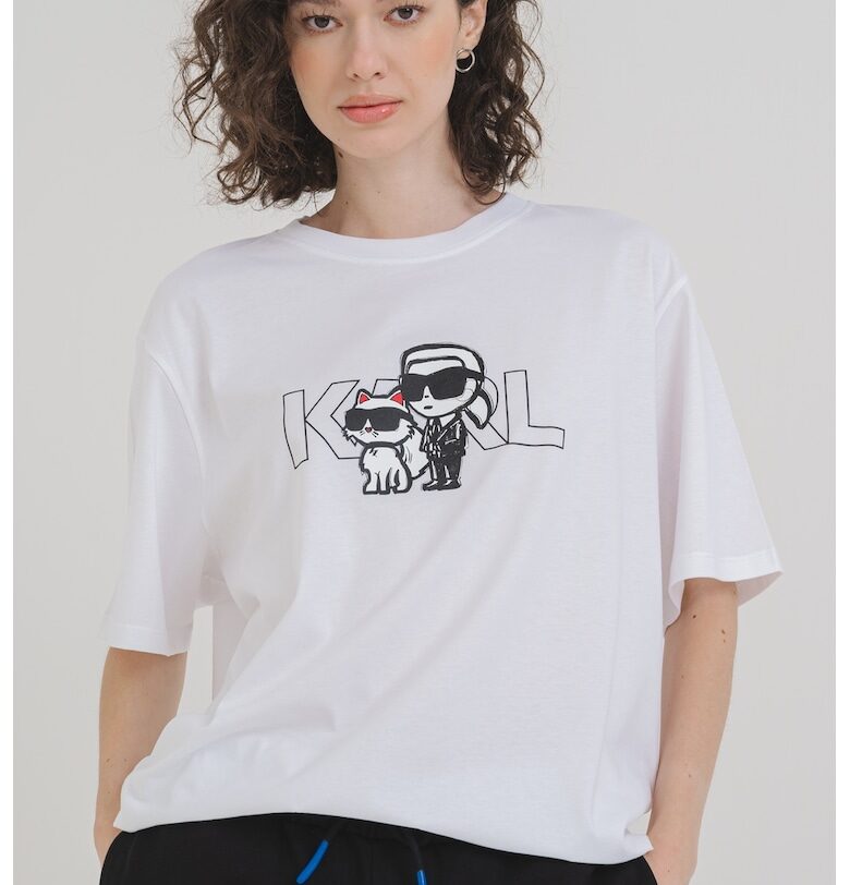 Свободна тениска Ikon Seasonal Karl Lagerfeld