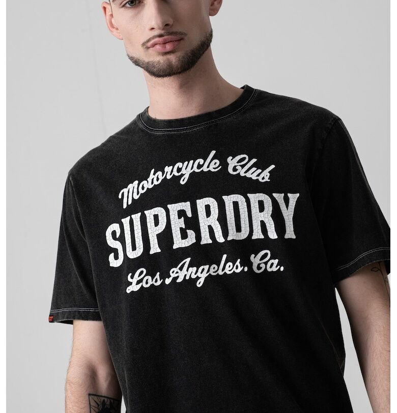 Свободна тениска Vintage Biker SUPERDRY