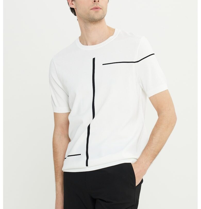 Свободна тениска с овално деколте ACCo