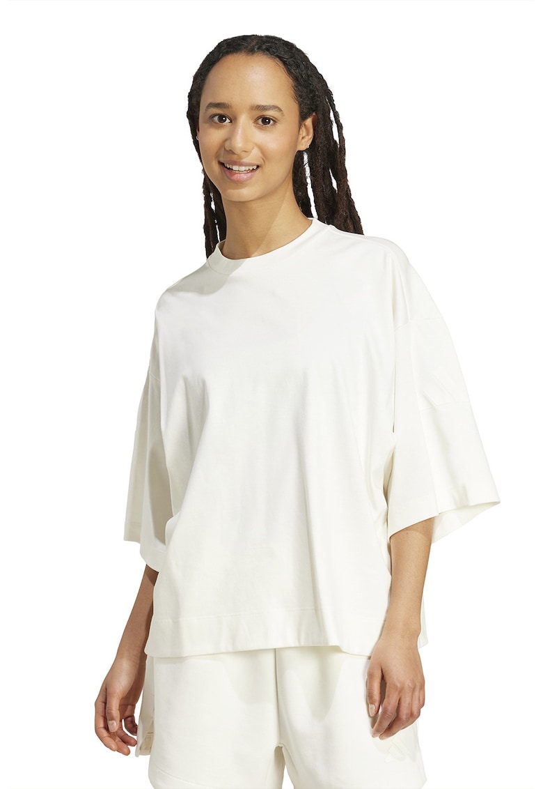 Свободна тениска с паднали ръкави adidas Sportswear