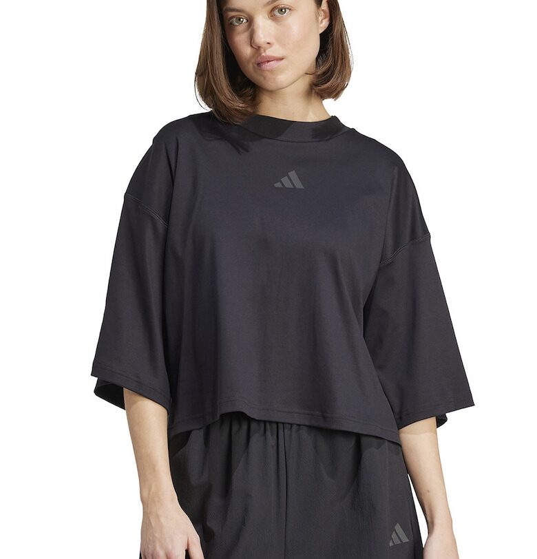 Свободна тениска със среднодълги ръкави adidas Sportswear