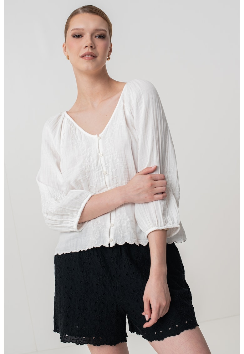 Свободна шпиц блуза GAP