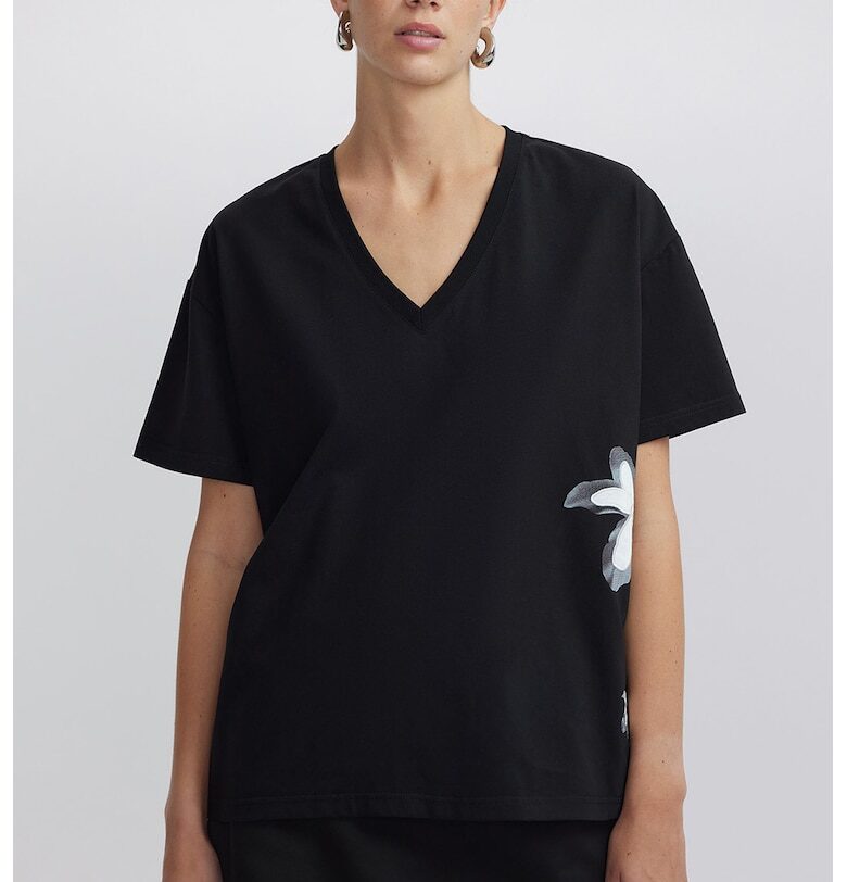 Свободна шпиц тениска Ipekyol