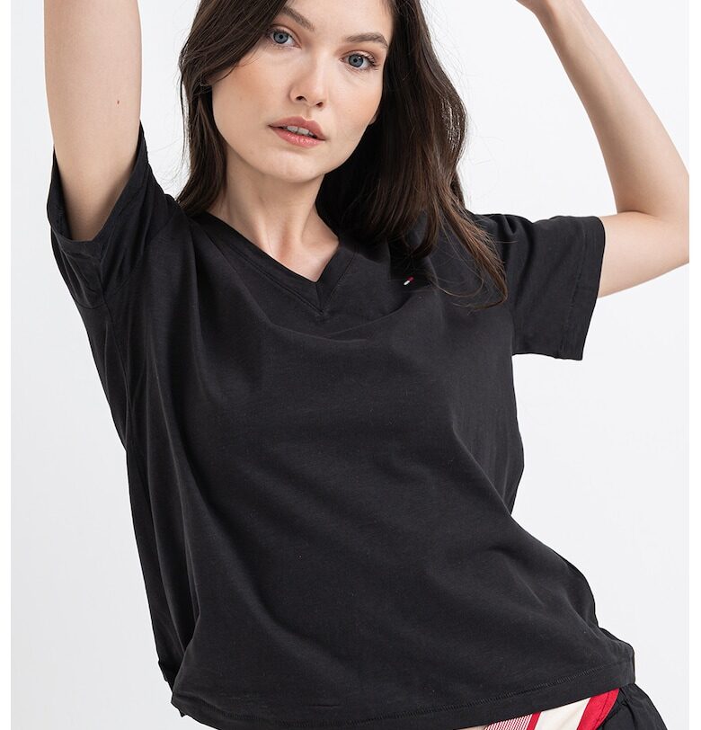 Свободна шпиц тениска Tommy Hilfiger