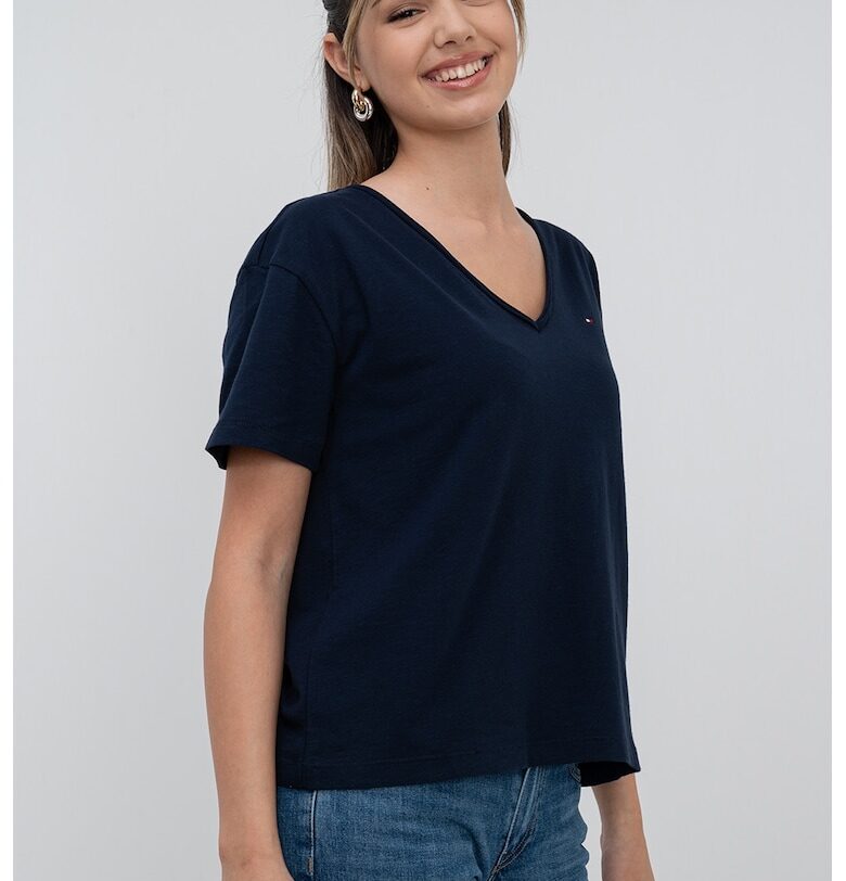 Свободна шпиц тениска Tommy Hilfiger