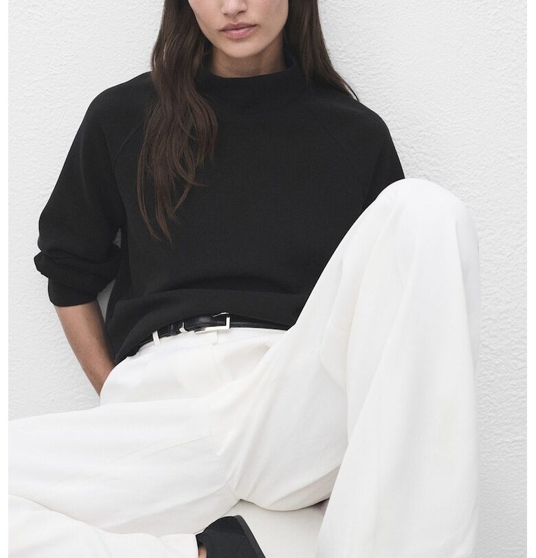 Свободно поло с модал Mango