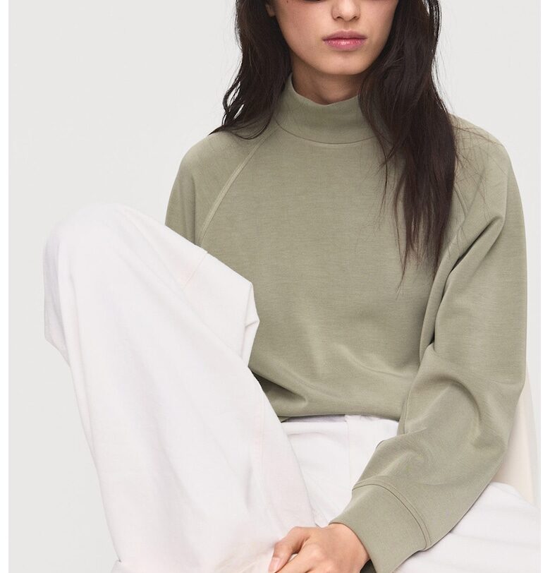 Свободно поло с модал Mango