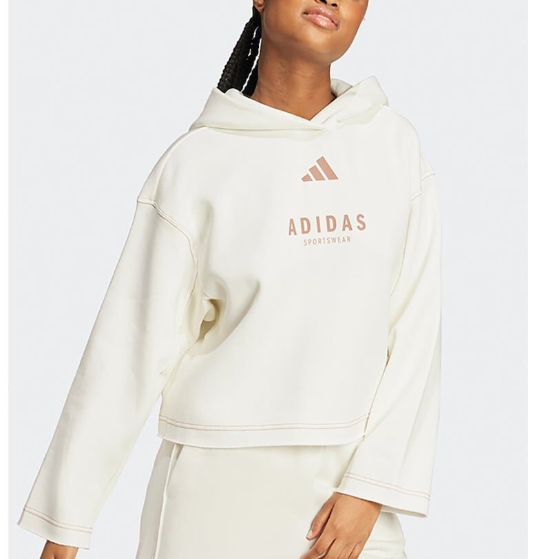 Свободно худи с лого adidas Sportswear