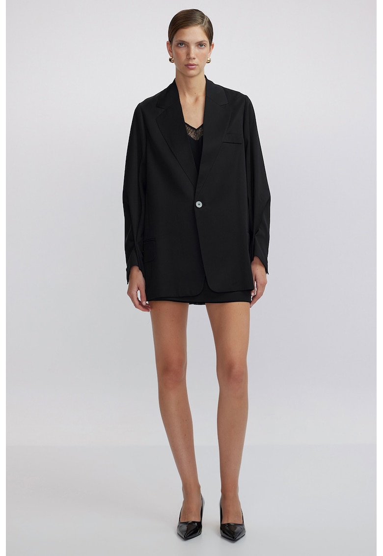 Свободно худи с набирания Ipekyol