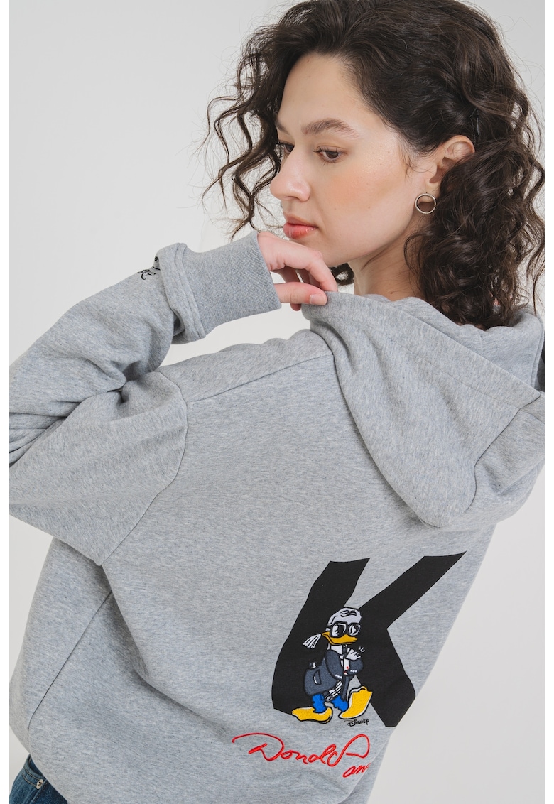 Свободно худи с принт Karl Lagerfeld