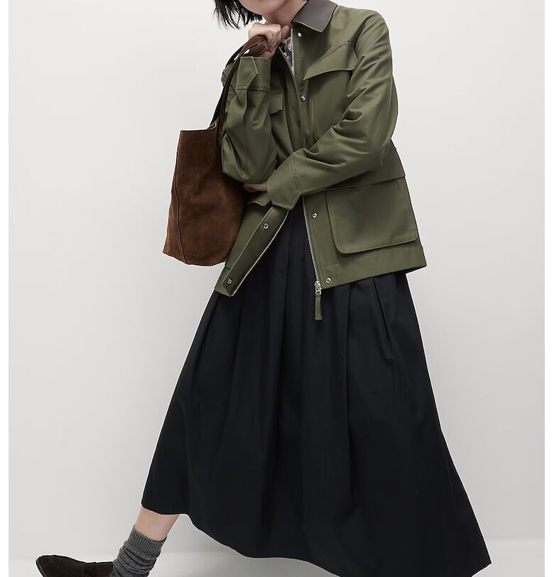 Свободно яке с големи джобове Marks  Spencer