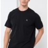 Семпла тениска с овално деколте CALVIN KLEIN JEANS