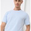 Семпла тениска с овално деколте CALVIN KLEIN JEANS
