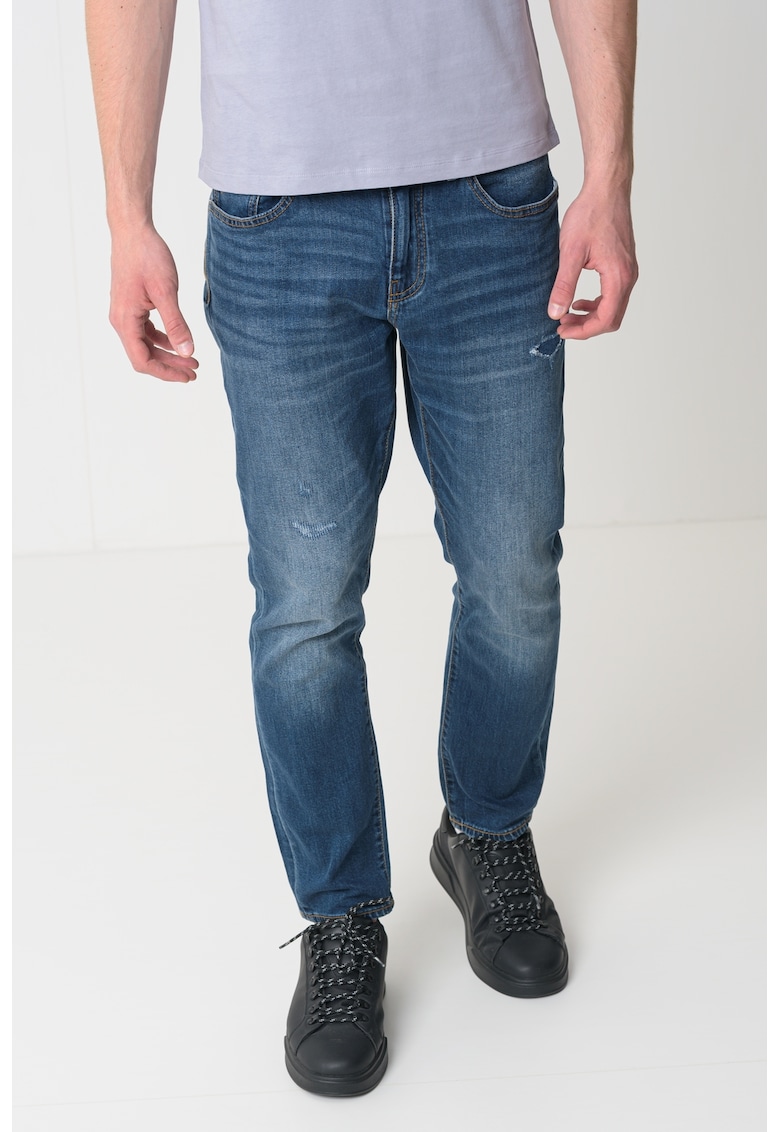 Скини дънки J14 деграде ARMANI EXCHANGE