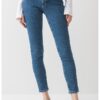 Скини дънки с висока талия CALVIN KLEIN JEANS