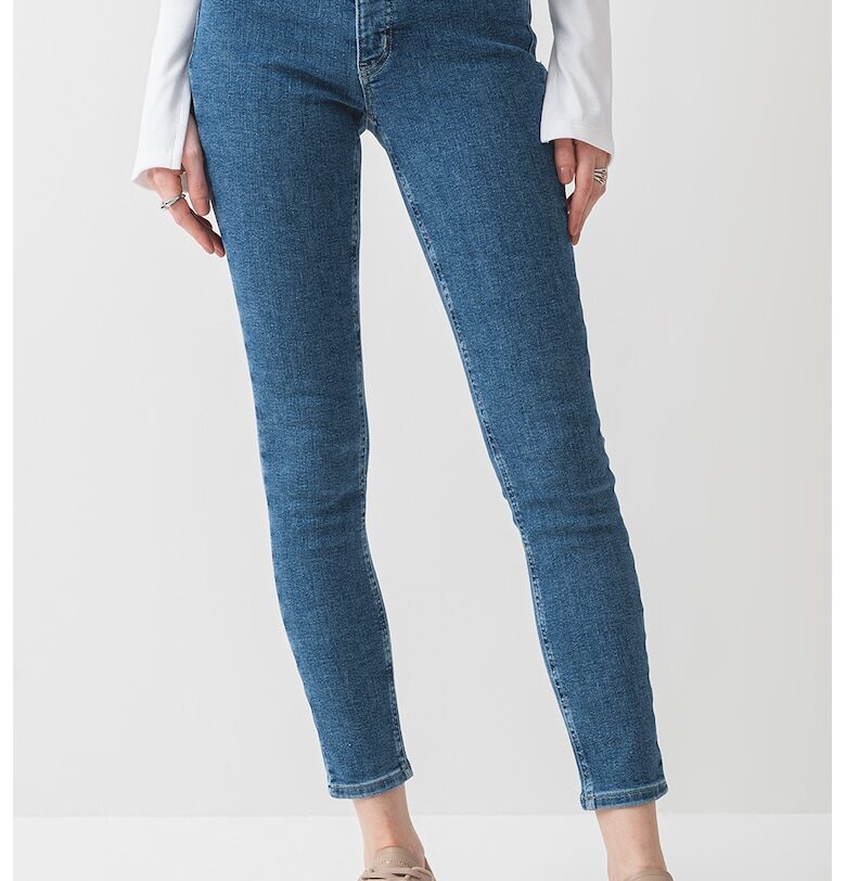 Скини дънки с висока талия CALVIN KLEIN JEANS