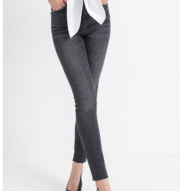 Скини дънки с висока талия HUGO