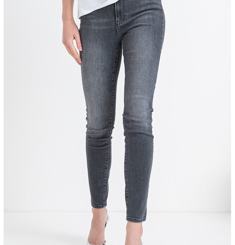 Скини дънки с висока талия Karl Lagerfeld