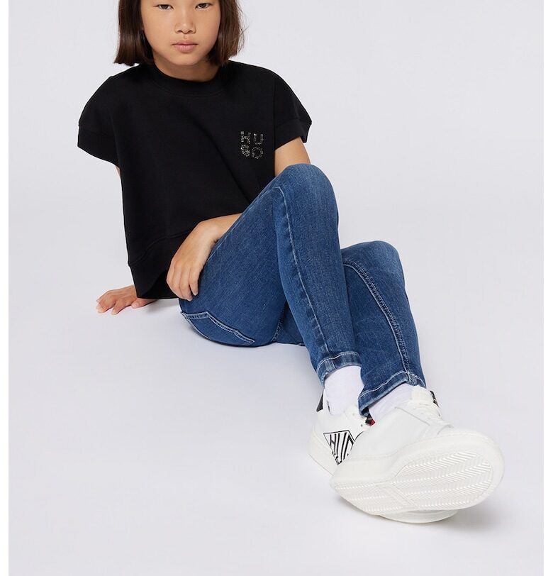 Скини дънки с лого HUGO