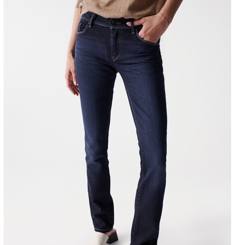 Скини дънки със средна талия Salsa Jeans
