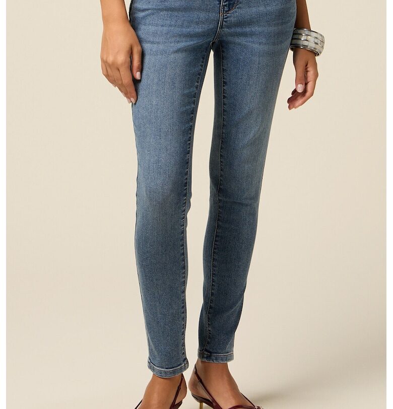 Скини дънки със средновисока талия Oltre