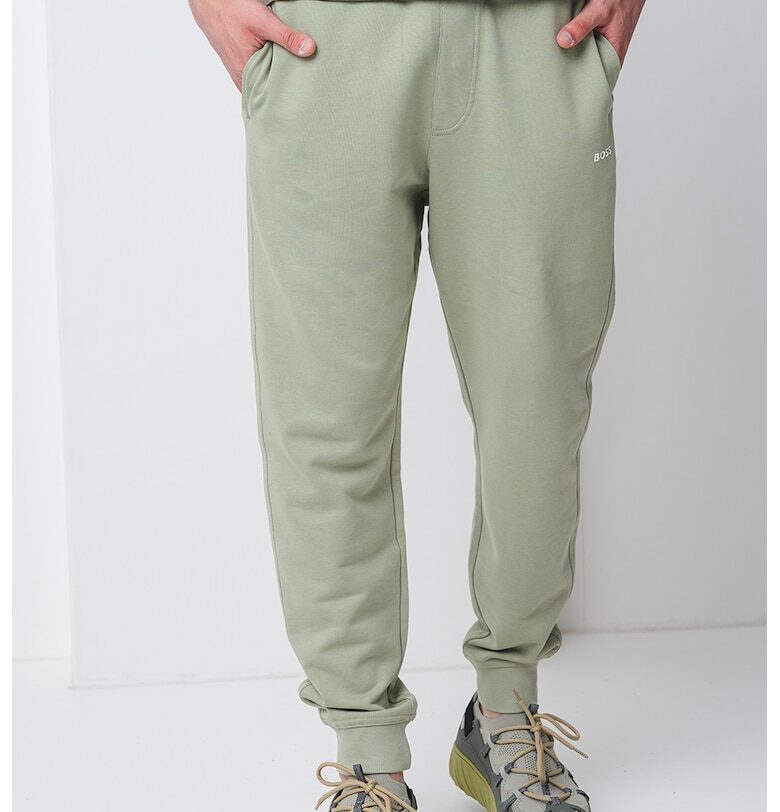 Скосен спортен панталон с връзка BOSS