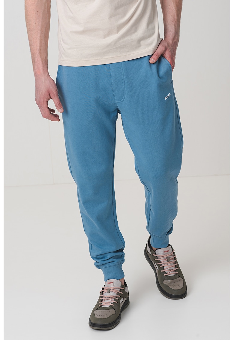 Скосен спортен панталон с връзка BOSS
