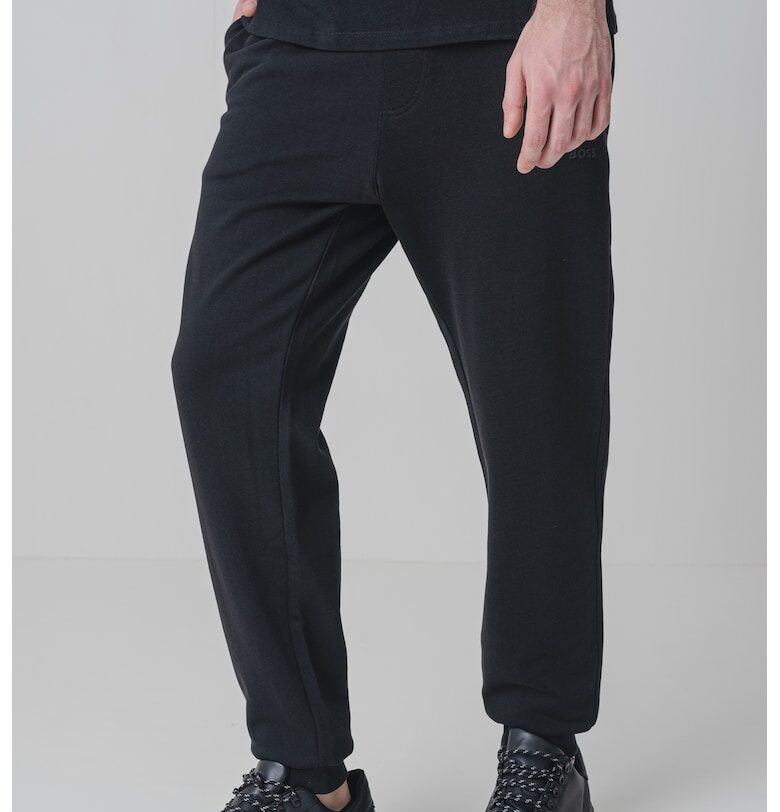 Скосен спортен панталон с връзка BOSS