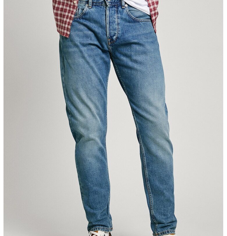 Скосени дънки деграде Pepe Jeans London