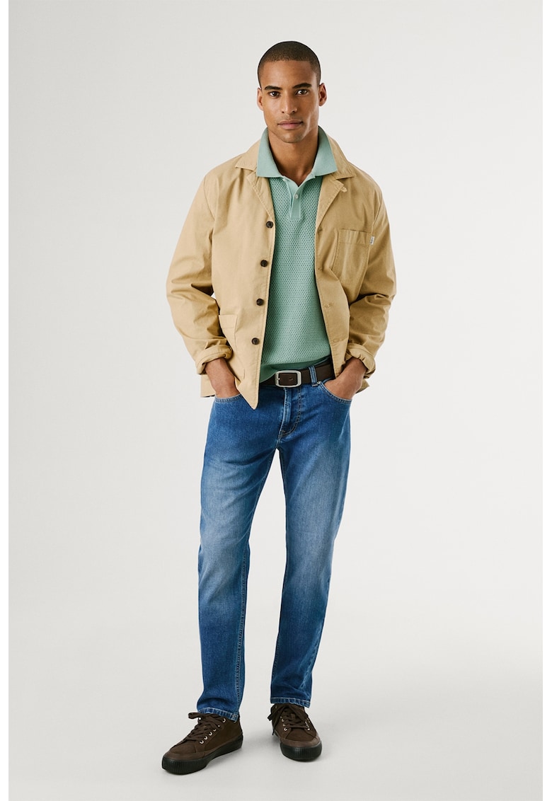 Скосени дънки деграде Pepe Jeans London