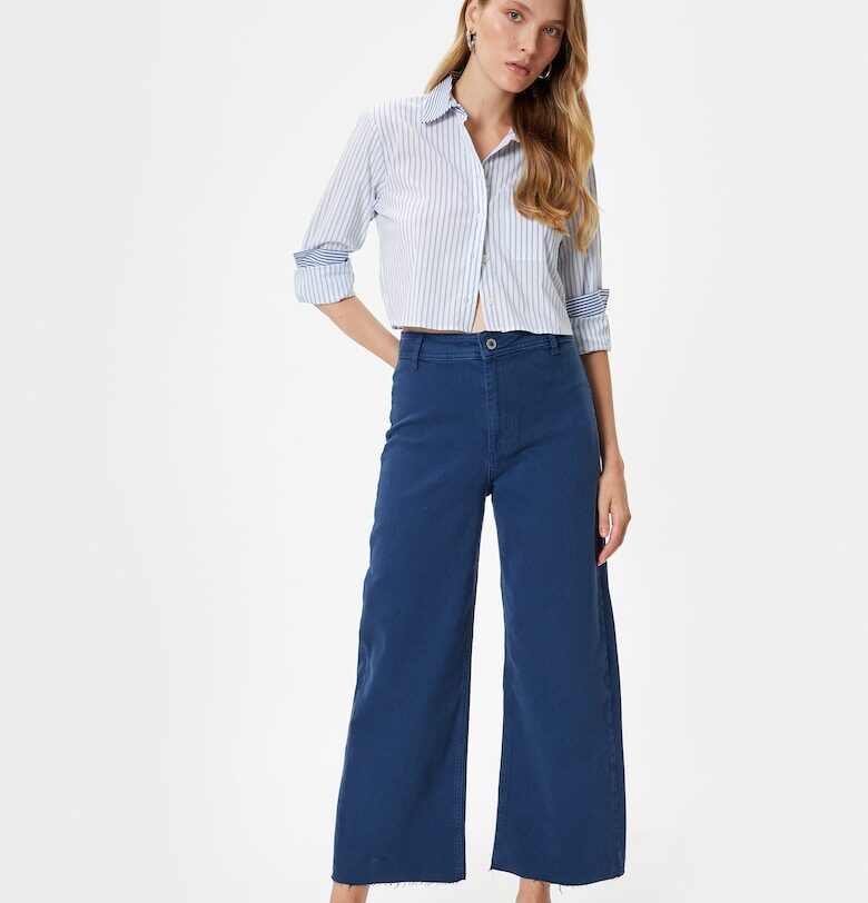 Скъсени дънки с широк крачол KOTON