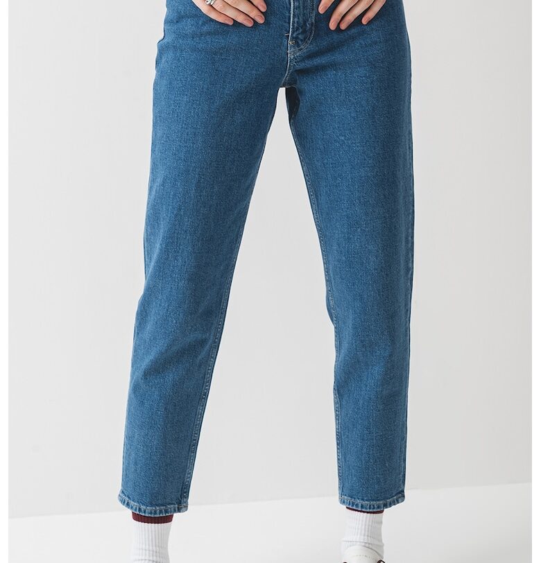 Скъсени прави дънки CALVIN KLEIN JEANS