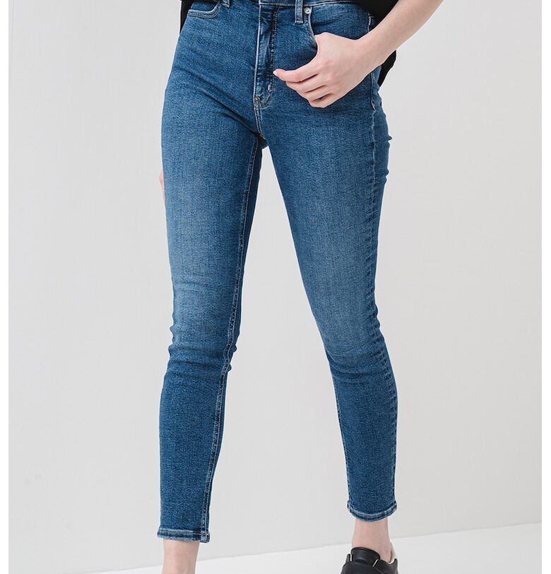 Скъсени скини дънки CALVIN KLEIN JEANS