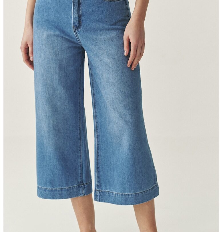 Скъсени широки дънки Tatuum