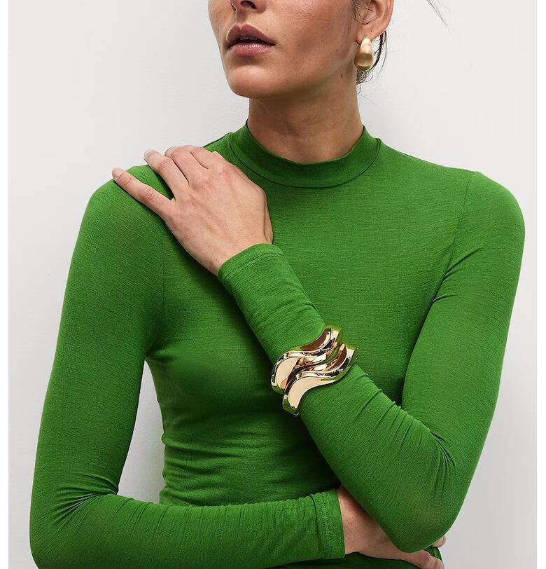 Слим блуза с модал Marks  Spencer