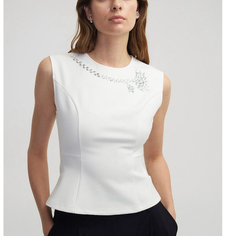 Слим блуза с овално деколте Ipekyol