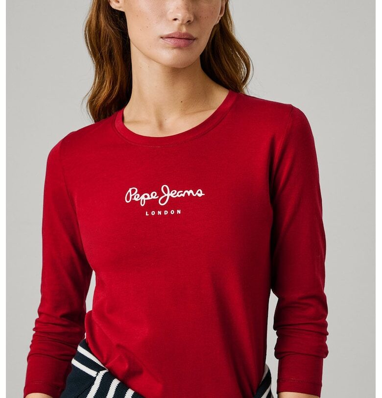 Слим блуза с памук Pepe Jeans London