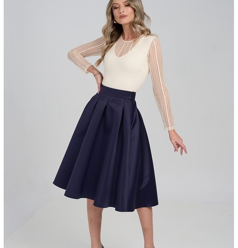 Слим дантелена блуза Couture de Marie