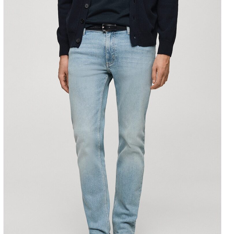 Слим дънки Jan деграде Mango