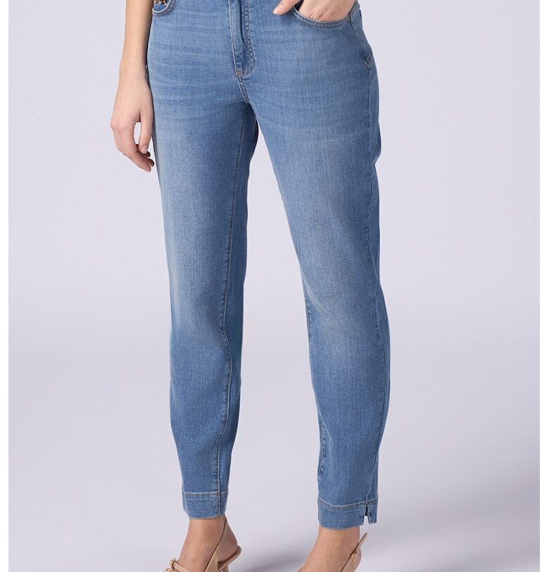 Слим дънки с верижка Oltre