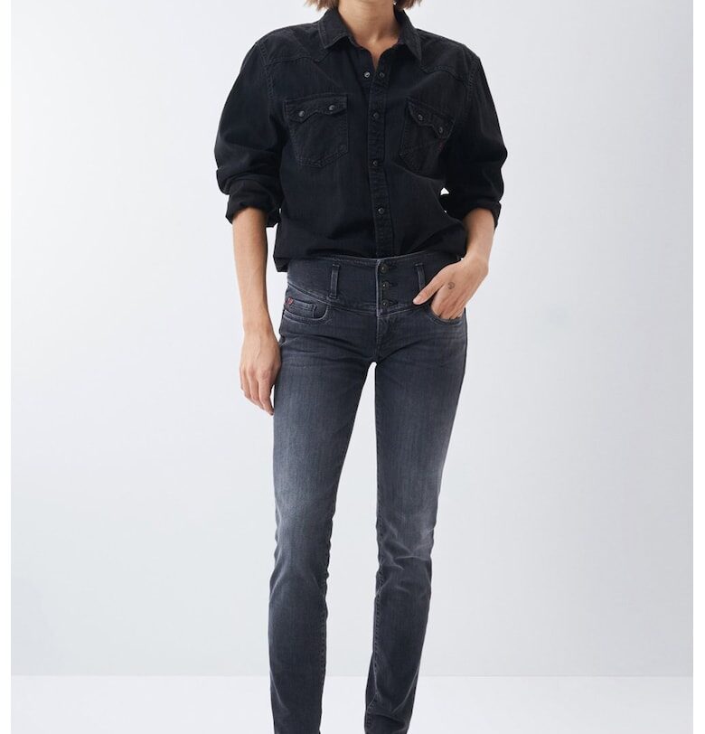 Слим дънки с висока талия Salsa Jeans